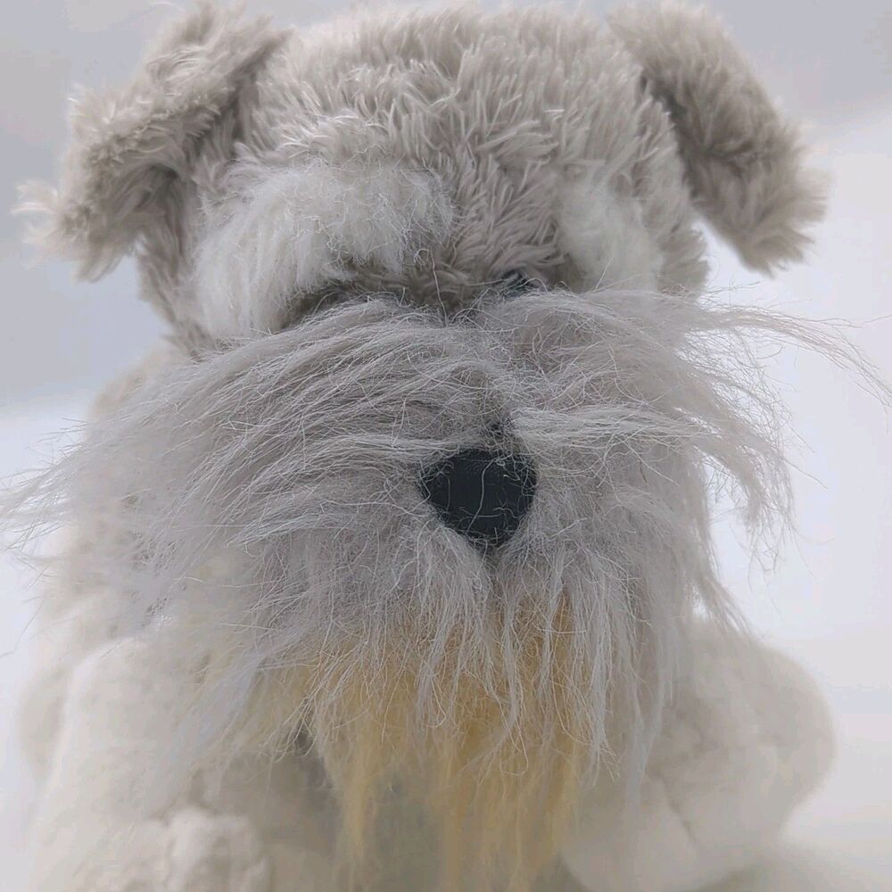 Ganz Webkinz Schnauzer HM159 Stuffed Plush Dog Toy No Code